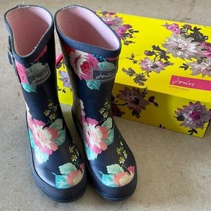Joules girls rain boots